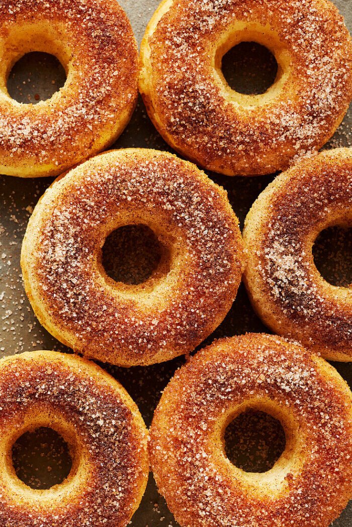 Air Fryer Apple Donuts
